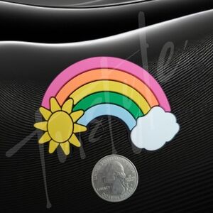 ⭐️3/$25⭐️ Rainbow Bogg Bag Charm